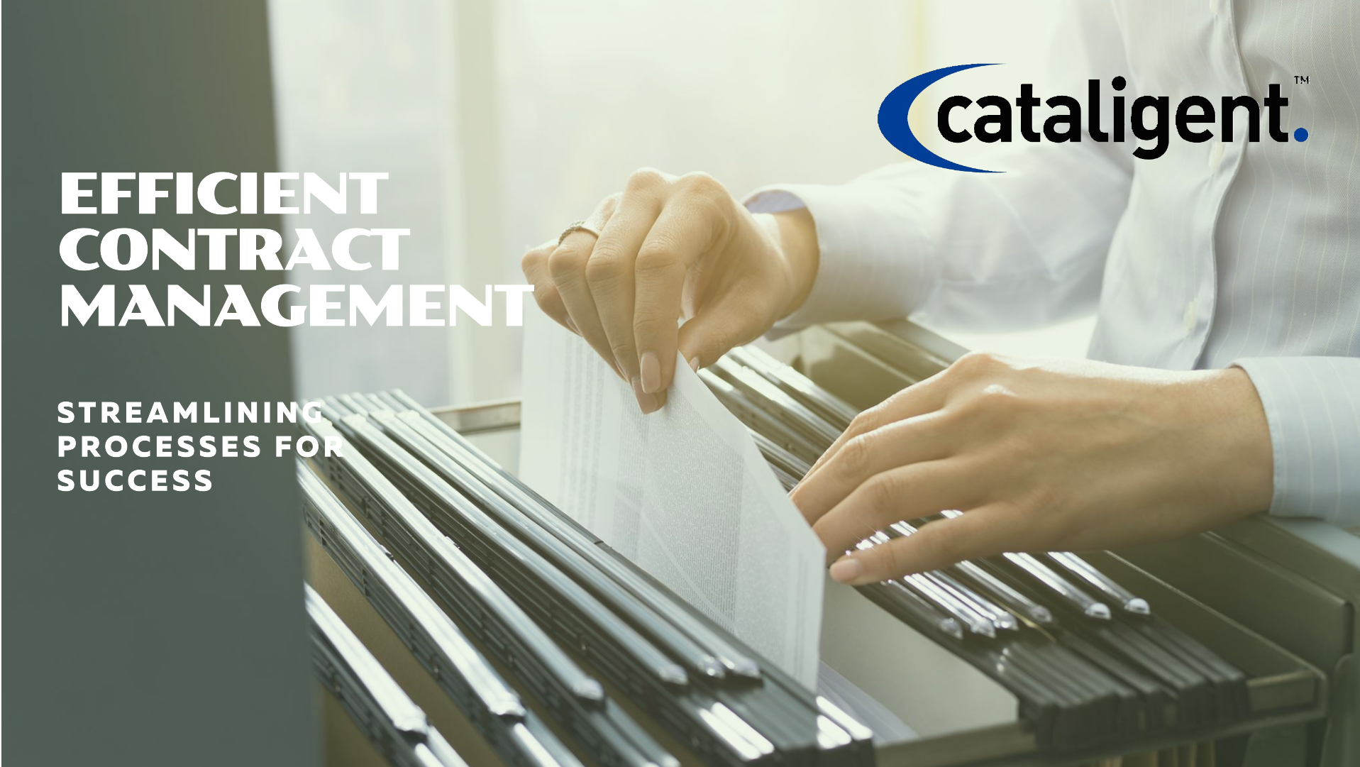Contract Management Cost Saving Program Cost saving methods Cataligent