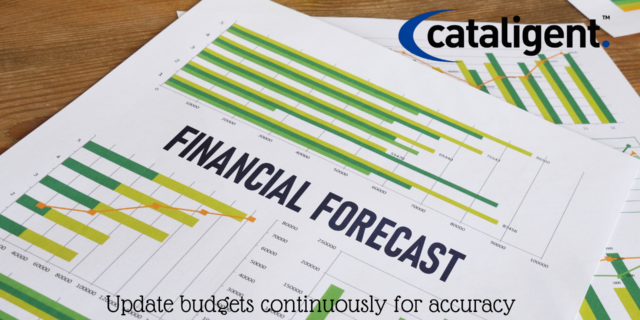 Adopt a Rolling Budget Approach