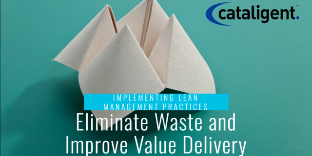 LEAN MANAGEMENT PRACTICES COST SAVING METHODS COST REDUCTION METHODS COST SAVING PROGRAM CATALIGENT