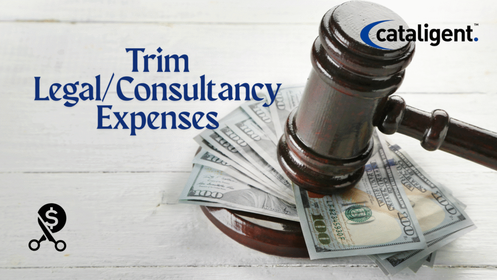 Reduce Legal and Consultancy Fees