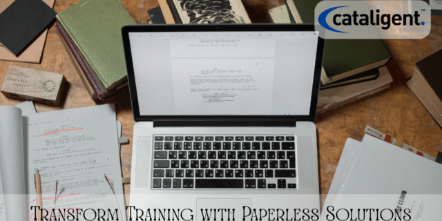 Reduce Printed Training Materials