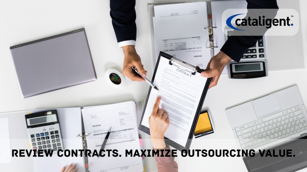 Regularly Review and Optimize Outsourcing Contracts