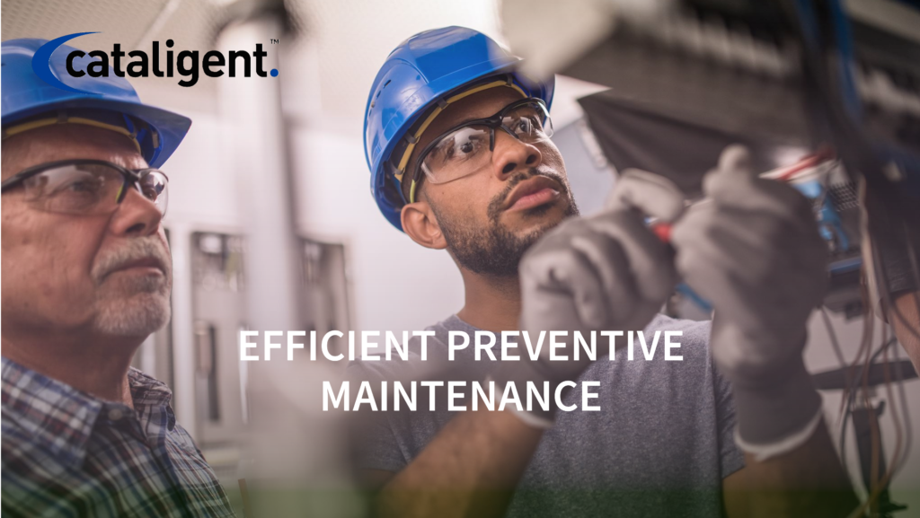 PREVENTIVE MAINTENANCE COST SAVING PROGRAM CATALIGENT