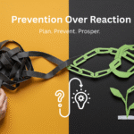 Risk Management & Preventive Measures vs Reactive Problem Solving