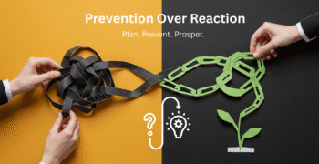 Risk Management & Preventive Measures vs Reactive Problem Solving